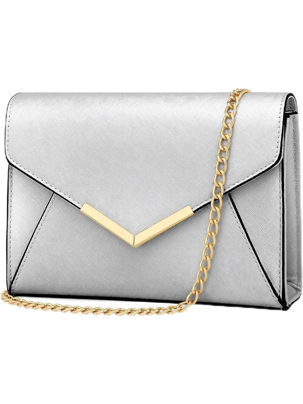 〽️Women's Silver Shoulder Party Wedding Prom Crossbody Envelope Evening Handbag